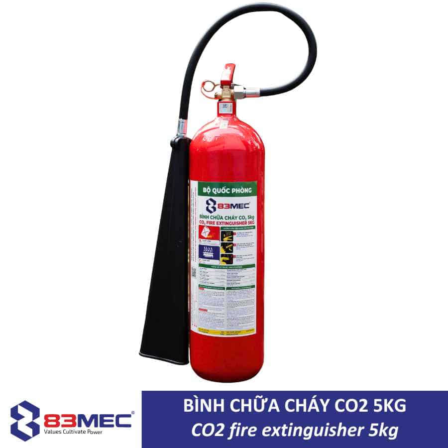 Bình chữa cháy CO2 5kg 83MEC Bình chữa cháy CO2 5kg 83MEC