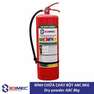 Bình chữa cháy bột ABC 8kg 83MEC