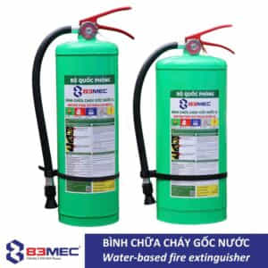 Bình chữa cháy gốc nước 4L và 6L 83MEC