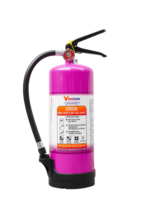 Bình chữa cháy đa năng ORION 3 lít VinaFoam Bình chữa cháy đa năng ORION 3 lít VinaFoam