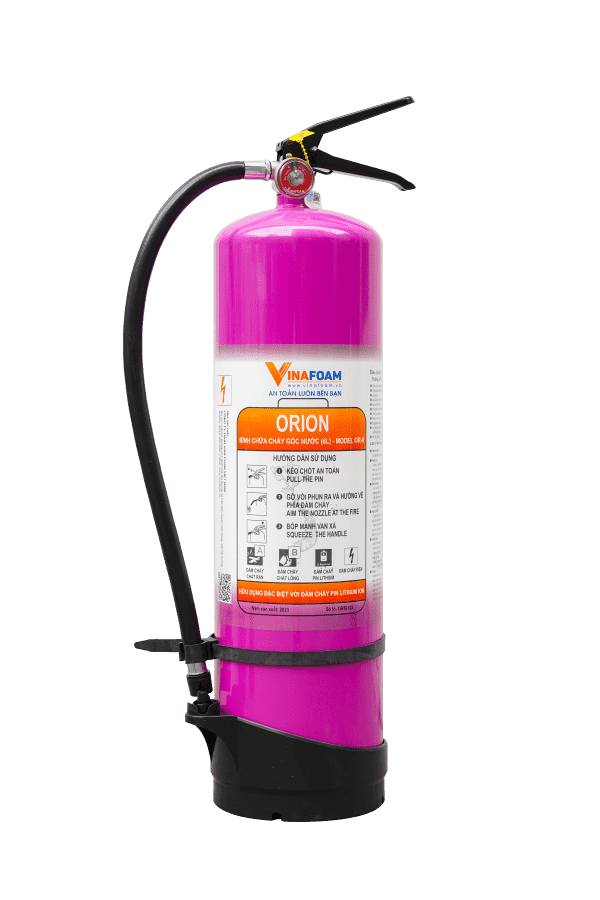 Bình chữa cháy đa năng ORION 6 lít VinaFoam Bình chữa cháy đa năng ORION 6 lít VinaFoam