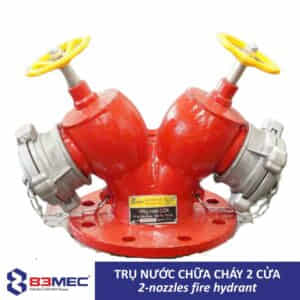 Trụ nước chữa cháy 2 cửa 83MEC