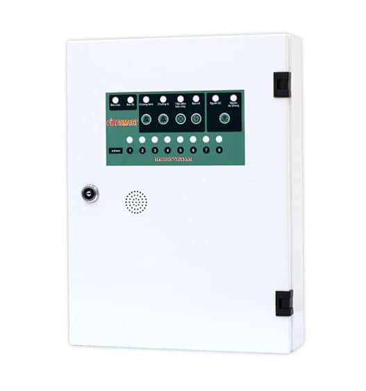 Tủ trung tâm báo cháy 8 kênh FCP-8C FireSmart Tủ trung tâm báo cháy 8 kênh FCP-8C FireSmart