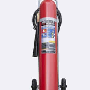 Bình chữa cháy xe đẩy khí CO2 24kg Tomoken