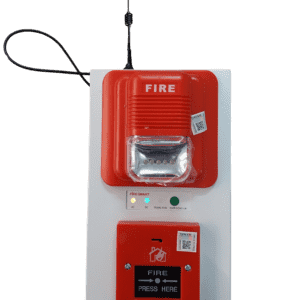Tổ hợp chuông đèn, nút ấn báo cháy cục bộ liên động không dây FSMBL-002 – Bán chạy nhất