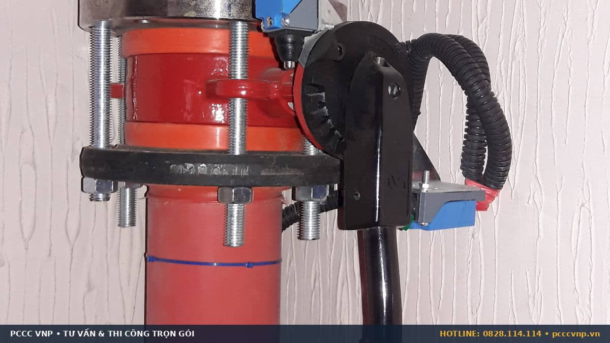 Thi công lắp đặt hệ thống PCCC: quy trình và hồ sơ bàn giao Phụ kiện van khóa và thử nghiệm áp lực thủy tĩnh đường ống PCCC