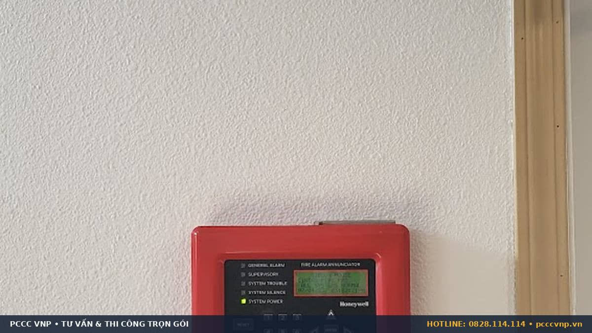 Công trình có trụ tiếp nước chửa cháy ngoài nhà cần nghiệm thu theo TCVN 3890