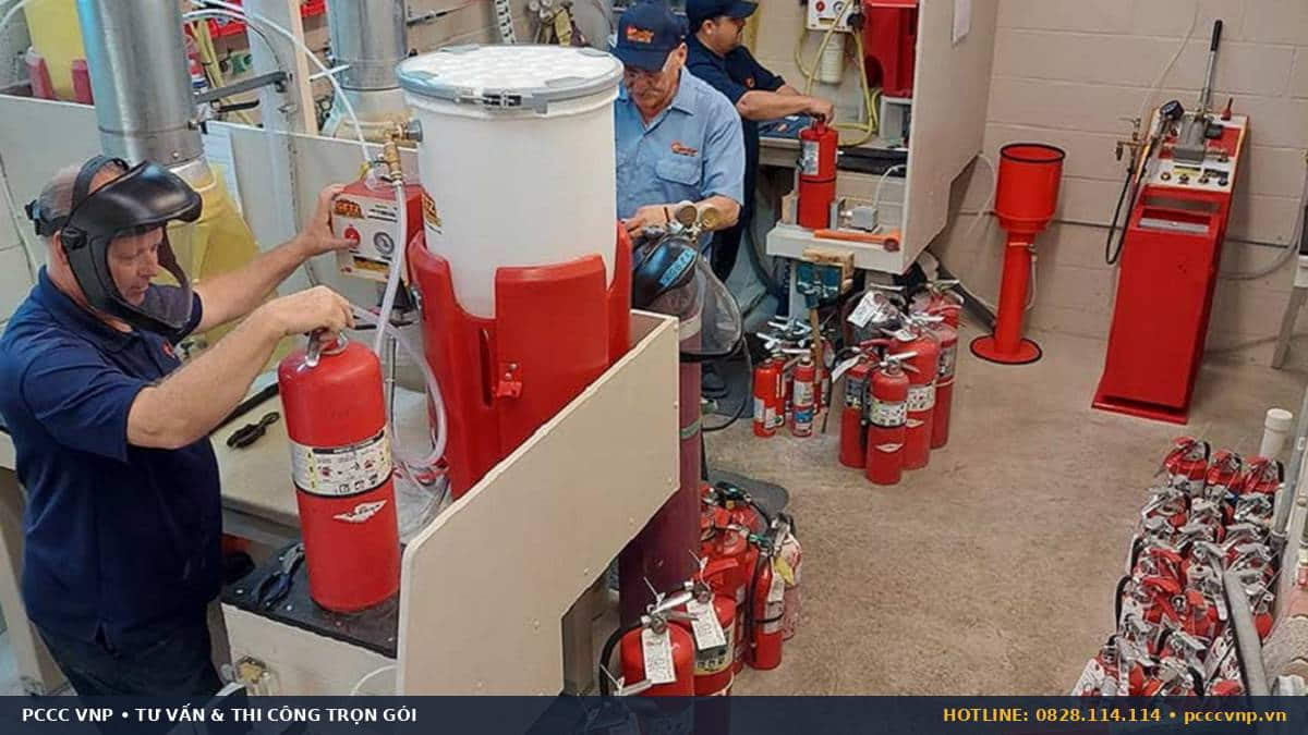 Checklist kiểm tra nhanh bình chữa cháy định kỳ tại cơ sở