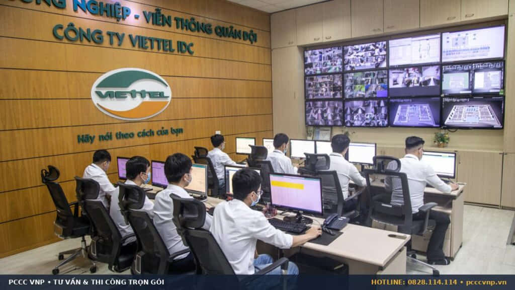 Toàn cảnh trung tâm dữ liệu Viettel IDC Hòa Lạc