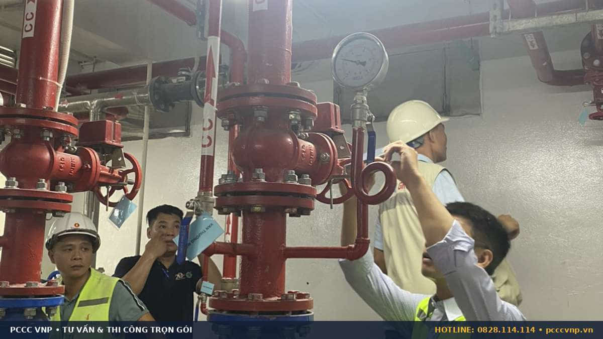 Sơ đồ khoảng cách ngăn cháy và giải pháp phân chia khoang cháy