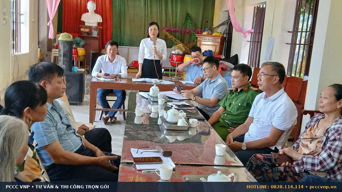 Khi nào cần nghiệm thu hoặc kiểm tra an toàn PCCC Kiểm tra thực tế nghiệm thu hệ thống PCCC công trình đưa vào hoạt động