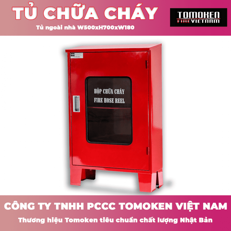 Tủ chữa cháy ngoài nhà Tomoken TMK-NN700-0.6 Tủ chữa cháy ngoài nhà Tomoken TMK-NN700-0.6