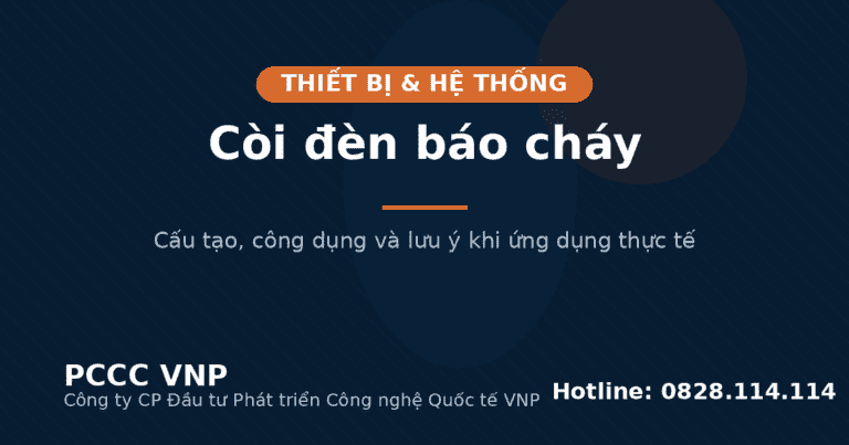 Còi đèn báo cháy