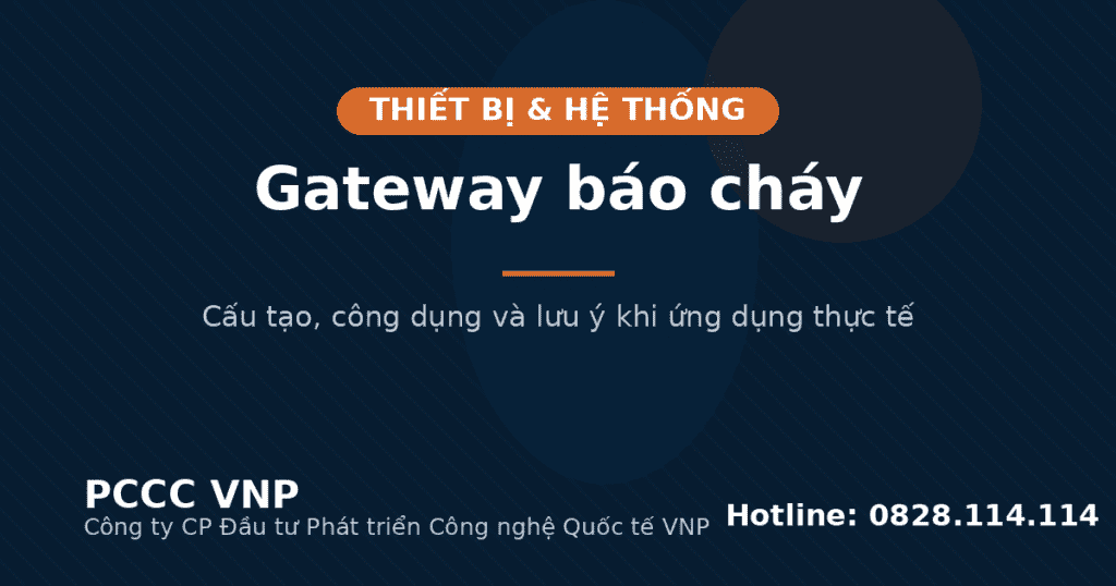 Gateway báo cháy