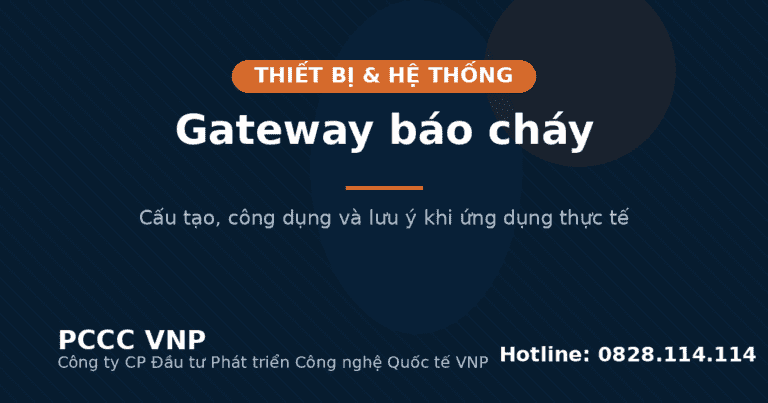 Gateway báo cháy