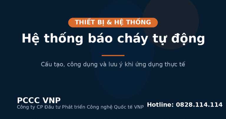 Hệ thống báo cháy tự động