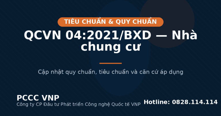 QCVN 04:2021/BXD — Nhà chung cư