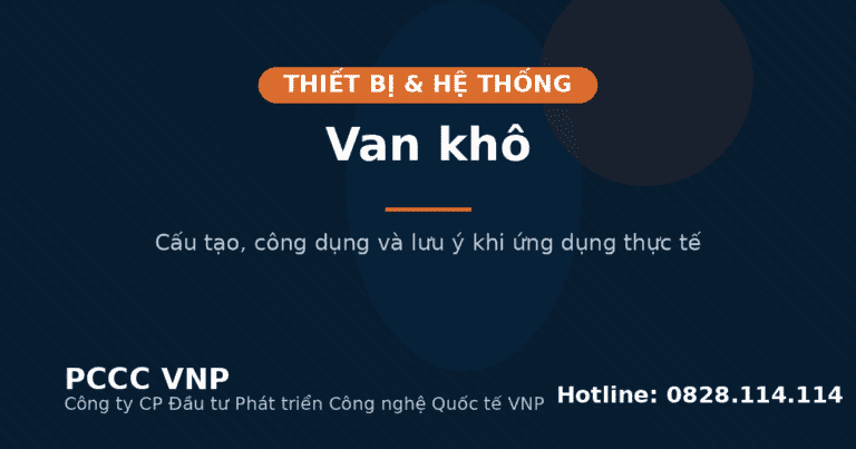 Van khô